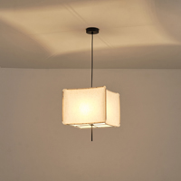 Φωτιστικο κρεμαστο υφασμα μονοφωτο 1xε27 max 15w φ480x900mm μπεζ Arte Illumina toscany