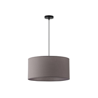 Φωτιστικο κρεμαστο υφασμα μονοφωτο 1xε27 max 15w φ530x1500mm γκρι Arte Illumina soho