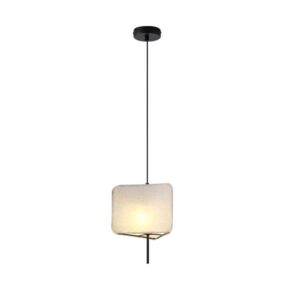 Φωτιστικο κρεμαστο υφασμα μονοφωτο 1χε14 max 8w 250x900mm μπεζ Arte Illumina toscany