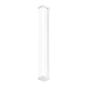 Φωτιστικο μπανιου πλαστικο led 15w 1350lm 3cct(3000-4000-6000k) 600x57x70mm ip44 λευκο Arte Illumina mare