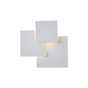 Φωτιστικο οροφης μεταλλο led 16w 1400lm 3000κ 440x435mm λευκο Arte Illumina thalia