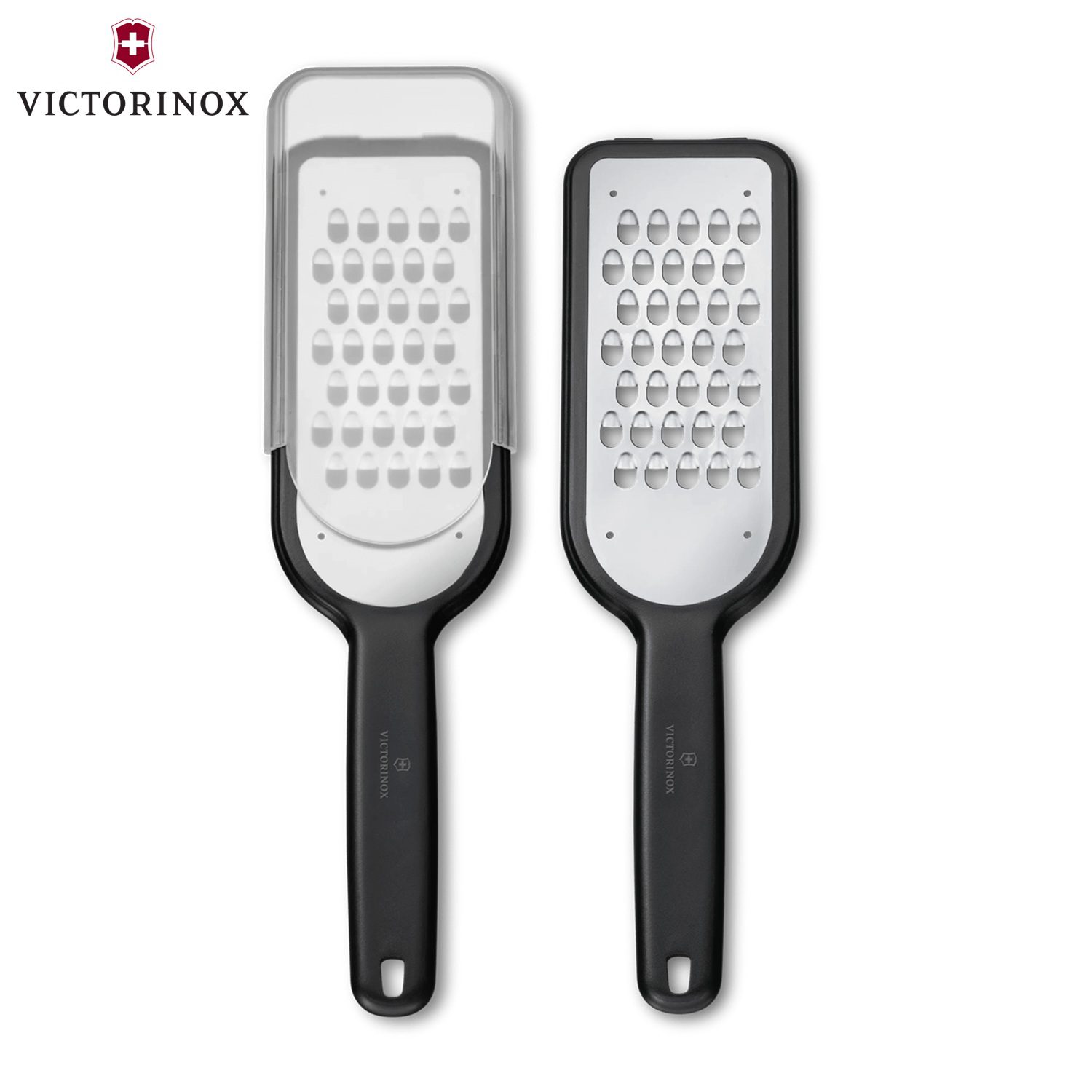 VICTORINOX ΤΡΙΦΤΗΣ ΠΛΑΚΕ ΜΕ ΚΑΛΥΜΜΑ ΧΟΝΔΡΟ ΚΟΨΙΜΟ ΜΑΥΡΟΣ – 7.6081.1-Box in Thessaloniki