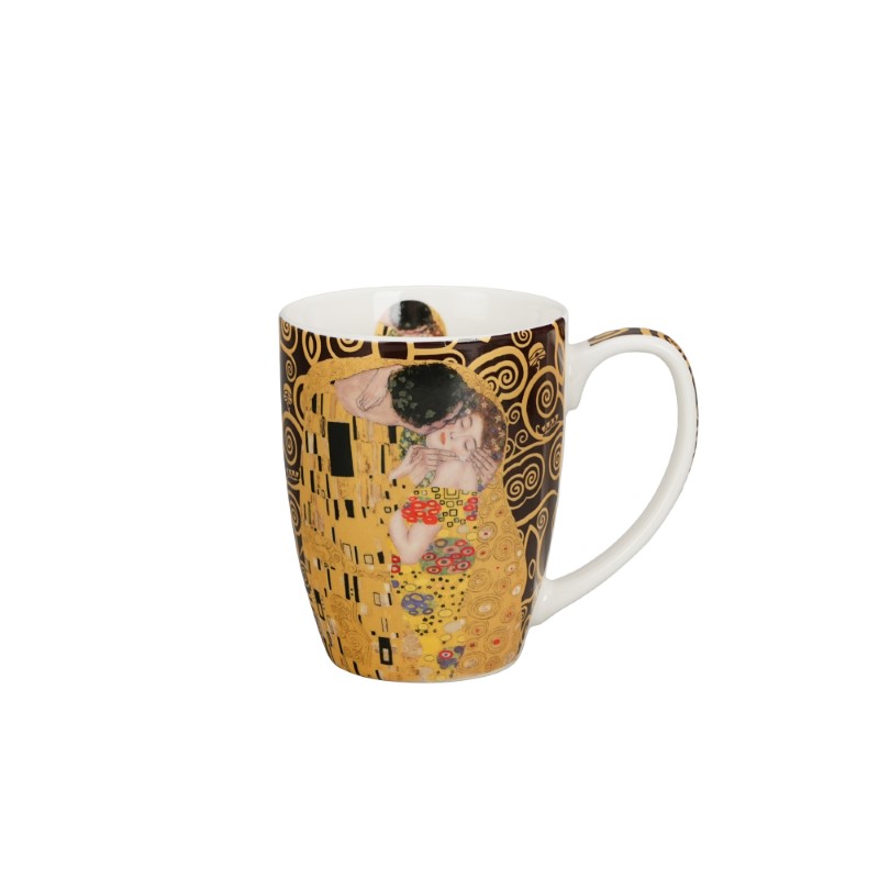 Duo Κούπα Classic 360ml "The Kiss Brown" Gustav Klimt από Πορσελάνη | 070.972464 – Art Gallery Collection Mug - Box In Θεσσαλονίκη - 25ης Μαρτίου 111