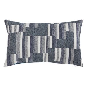 Μαξιλάρι Jacquard μπλε 30x50cm 07.212518D