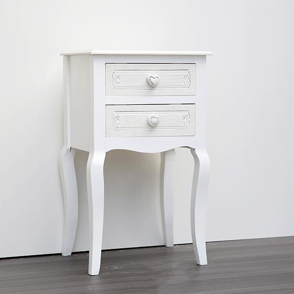 ΚΟΜΟΔΙΝΟ ΞΥΛΙΝΟ ΛΕΥΚΟ 40x32x67.5cm