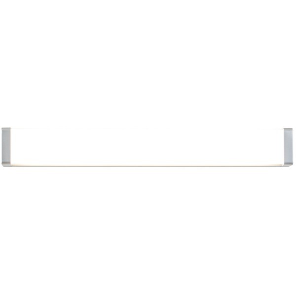 Φωτιστικο μπανιου αλουμινιο-πλαστικο led 16w 1350lm 4000k 604x60x75 ip44 ασημι ματ Arte Illumina iron