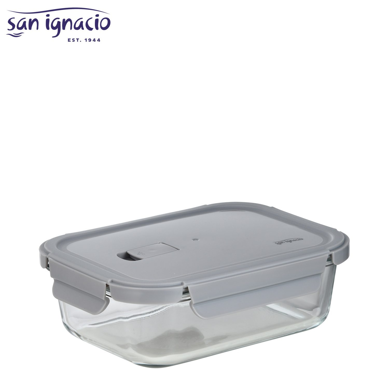 SAN IGNACIO LUNA ΣΕΤ 3 ΔΟΧΕΙΑ ΜΕ ΚΑΠΑΚΙ 370ML+640ML+1040ML ΠΥΡΑΝΤΟΧΟ ΓΥΑΛΙ -40° +240° C-Box in Thessaloniki