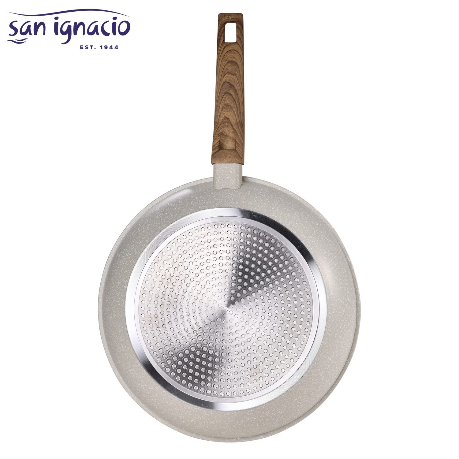 SAN IGNACIO NORDICA ΤΗΓΑΝΙ ΑΛΟΥΜΙΝΙΟΥ ΑΝΤΙΚΟΛΛΗΤΙΚΟ Ø28×5.5cm ΕΠΑΓΩΓΙΚΟ-Box in Thessaloniki