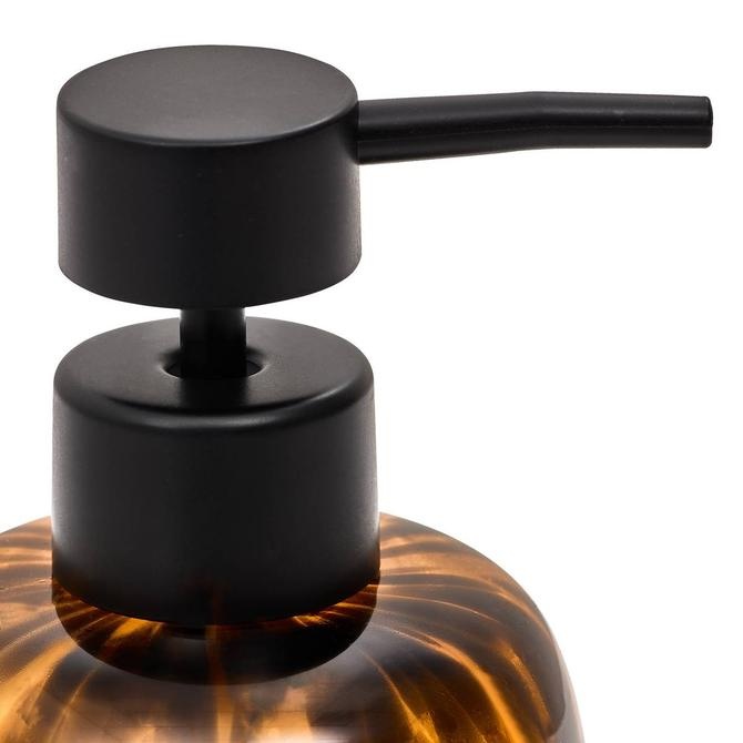 Dispenser Σαπουνιού "Dotty" Γυάλινο Brown Flames 400ml 07.214711 - Box In Θεσσαλονίκη - 25ης Μαρτίου 111