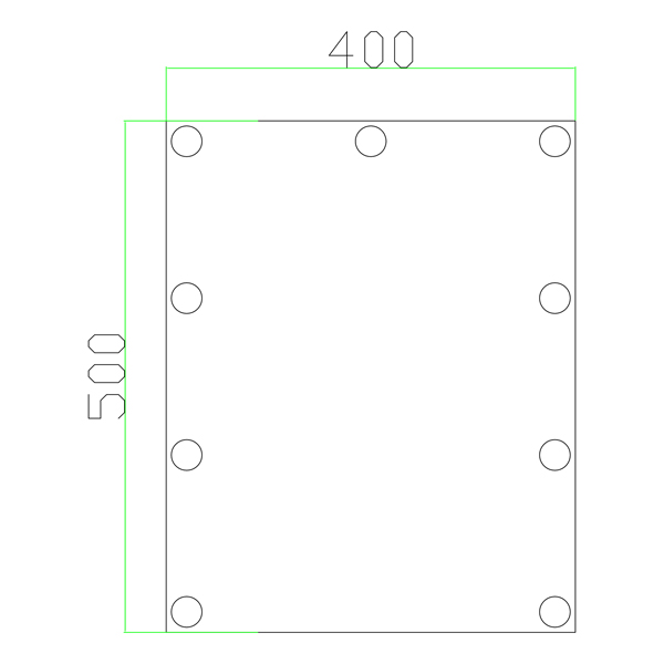 Καθρεπτης μακιγιαζ παραλληλογραμμος 85-265v led 9w 1000lm 3cct(3500-4000-5000k) 400x500mm λευκος Arte Illumina loge