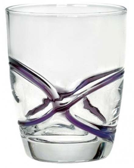 Σετ 6 Τεμαχίων Ποτήρι Ουίσκι X-Treme Μωβ 455ml Cryspo Trio 52.982.51 – Μοντέρνο Ποτήρι Purple Glass - Box In Θεσσαλονίκη - 25ης Μαρτίου 111