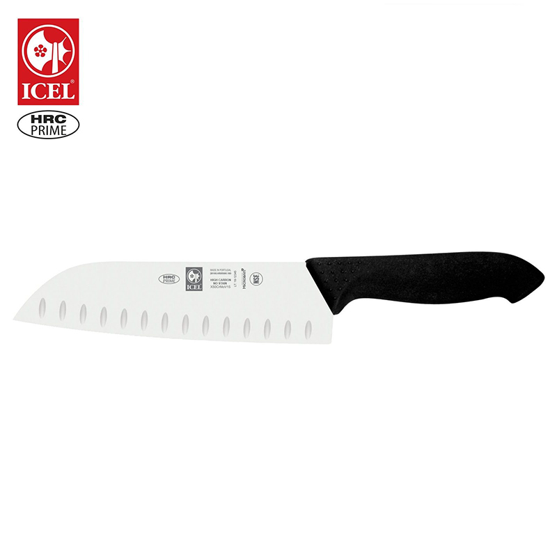 Icel Μαχαίρι Σεφ Santoku από Ανοξείδωτο Ατσάλι 18cm | Επαγγελματικό Μαχαίρι Κουζίνας Horeca Prime | 281.HR85.18 - Box In Θεσσαλονίκη - 25ης Μαρτίου 111