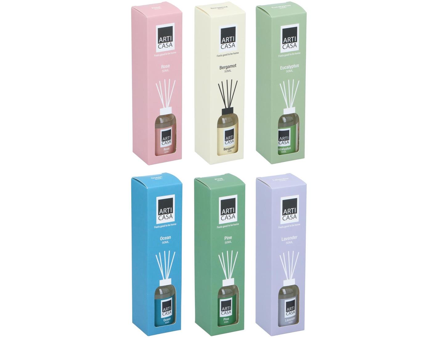 Diffuser 6αρώματα 50ml/2