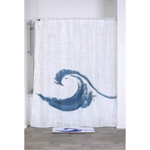 Κουρτίνα μπάνιου Polyester 180Χ200 manureva wave 06.1200741C