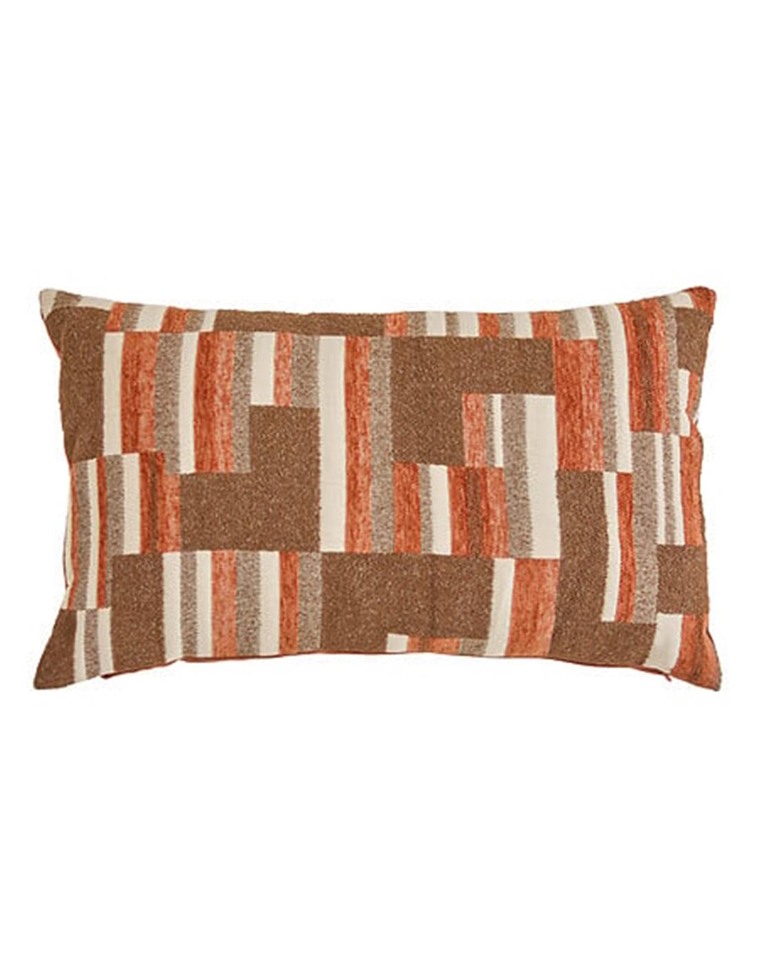 Μαξιλάρι Jacquard πορτοκαλί 30x50cm 07.212518C