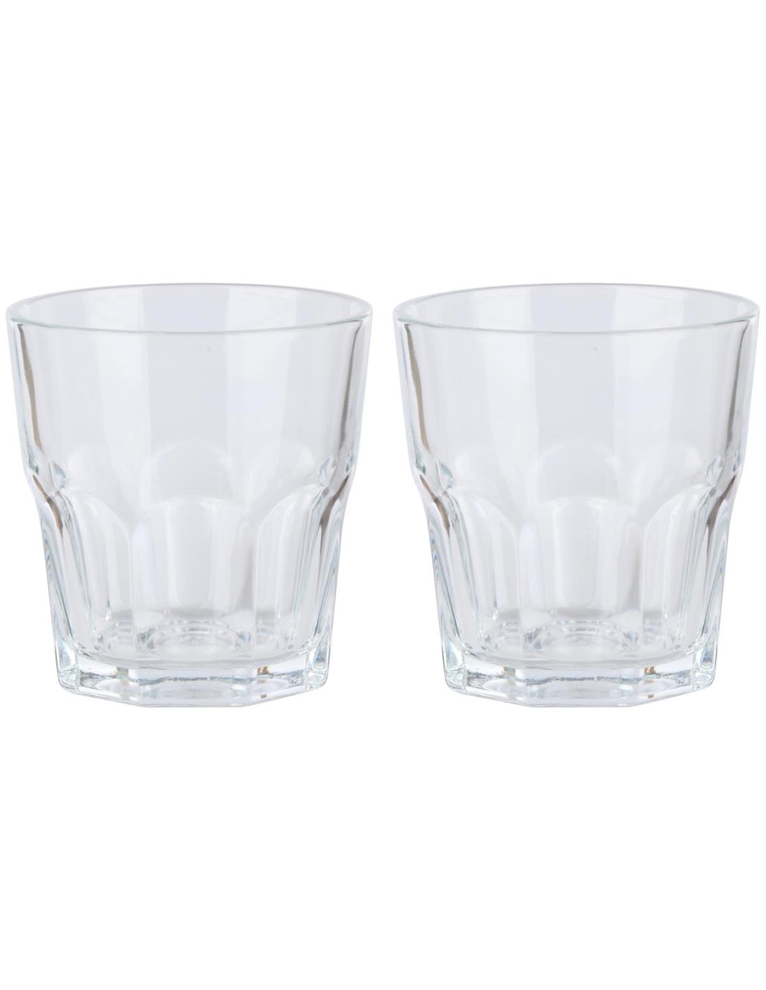 Ποτήρι γυάλινο 250ml/set 2pcs 03.90110