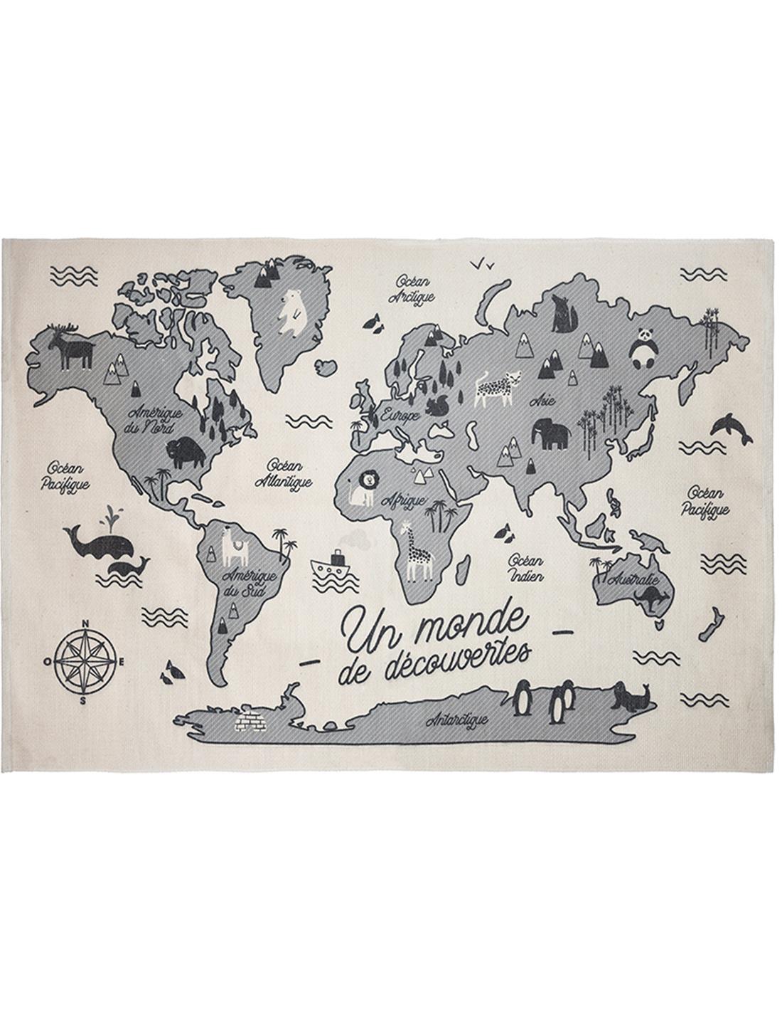 Χαλάκι βαμβ.WORLD 150Χ100εκ. 07.158795