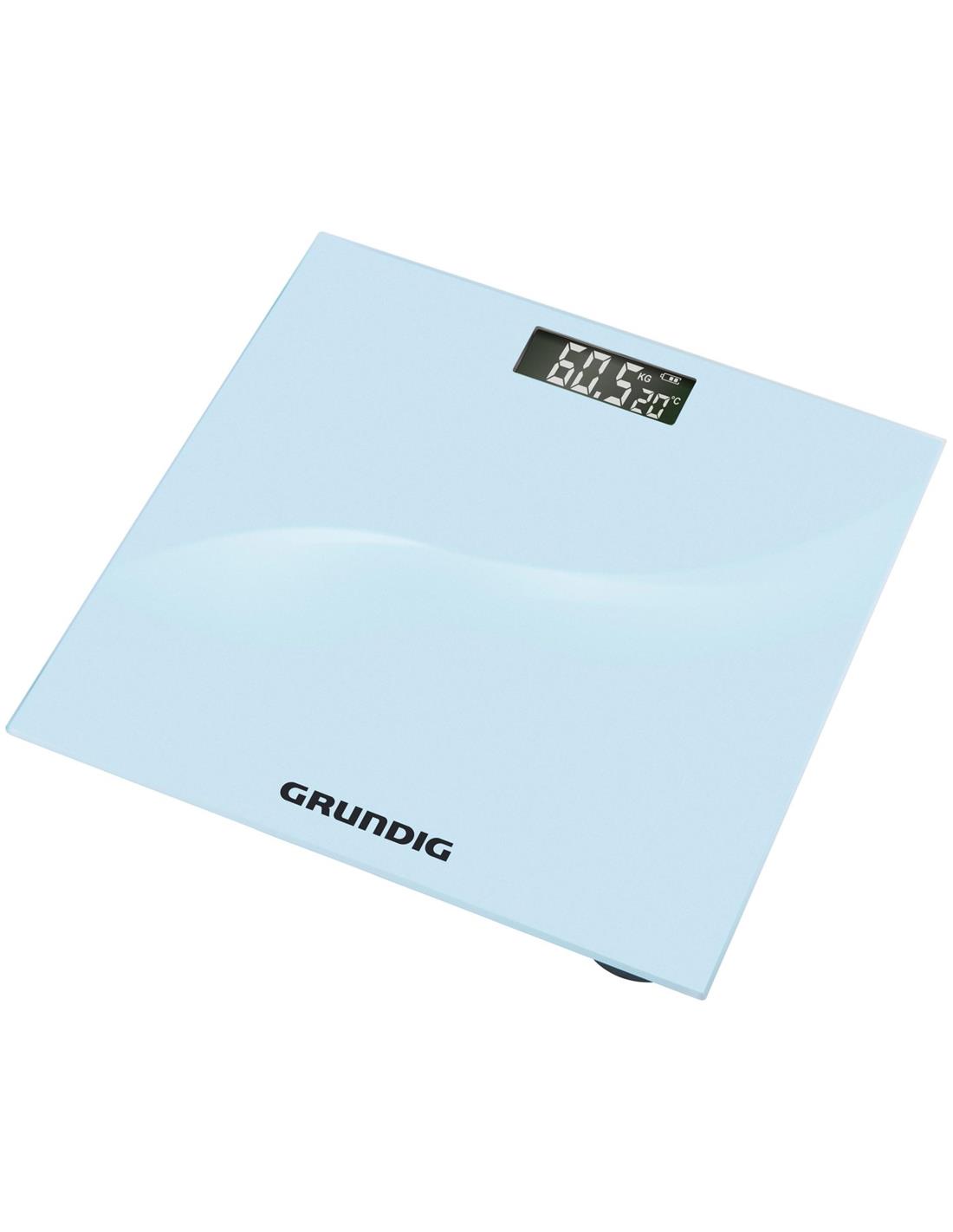Ζυγαριά ηλεκτρονική 180kg λευκή 28x28cm 03.42354
