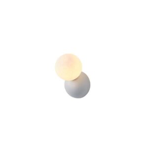 Απλικα toixoy μεταλλο-πλαστικο 1xg9 max 7w 100x170x120mm λευκο Arte Illumina terpsi