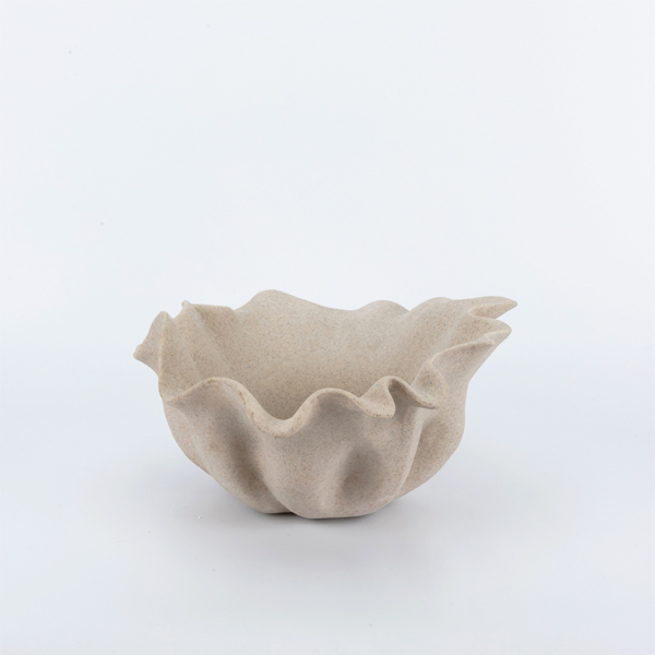 ΔΙΑΚΟΣΜΗΤΙΚΗ ΠΙΑΤΕΛΑ ΠΟΛΥΡΕΖΙΝ ΚΑΦΕ 32x30x14.7cm