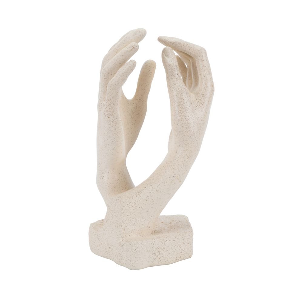 Διακοσμητικό Γλυπτό Polyresin Χέρια Μπεζ 14x14x27cm | 819-01599 - Box In Θεσσαλονίκη - 25ης Μαρτίου 111