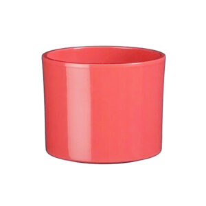 Κασπώ κεραμικό σε κοραλί χρώμα Φ12Η10cm | 02.1193772 - Box In Θεσσαλονίκη - 25ης Μαρτίου 111