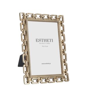 Κορνίζα Polyresin Αλυσίδα Χρυσή (13x18) 18x2x23cm | 815-00204 - Box In Θεσσαλονίκη - 25ης Μαρτίου 111