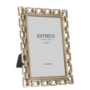 Κορνίζα Polyresin Αλυσίδα Χρυσή (15x20) 21x2x26cm | 815-00205 - Box In Θεσσαλονίκη - 25ης Μαρτίου 111