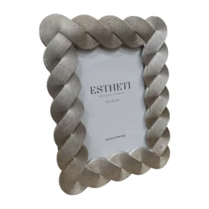 Κορνίζα Φωτογραφίας Ασημί Πολυρεζίνη 10x15cm (Εξωτερική: 17x2x21.5cm) | 815-00200 - Box In Θεσσαλονίκη - 25ης Μαρτίου 111