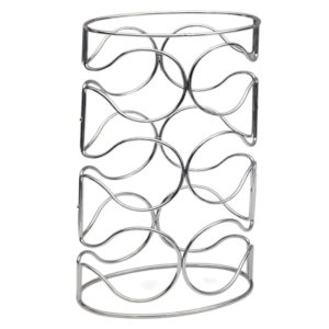 Μεταλλική Chrome Κάβα Κρασιών 6 Θέσεων  38.5x23.5x15.5cm | J01753 - Box In Θεσσαλονίκη - 25ης Μαρτίου 111