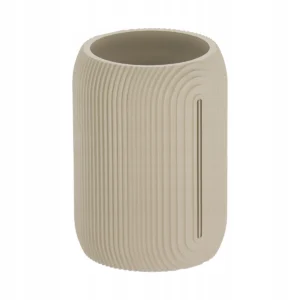 Ποτήρι Οδοντόβουρτσας Polyresin Μπεζ 270ml 7.5x10.5cm | 06.61188269 - Box In Θεσσαλονίκη - 25ης Μαρτίου 111