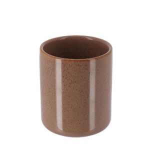 Ποτήρι οδοντόβουρτσας κεραμ. Caramel Φ7.5 H 9.5 cm - Box In Θεσσαλονίκη - 25ης Μαρτίου 111