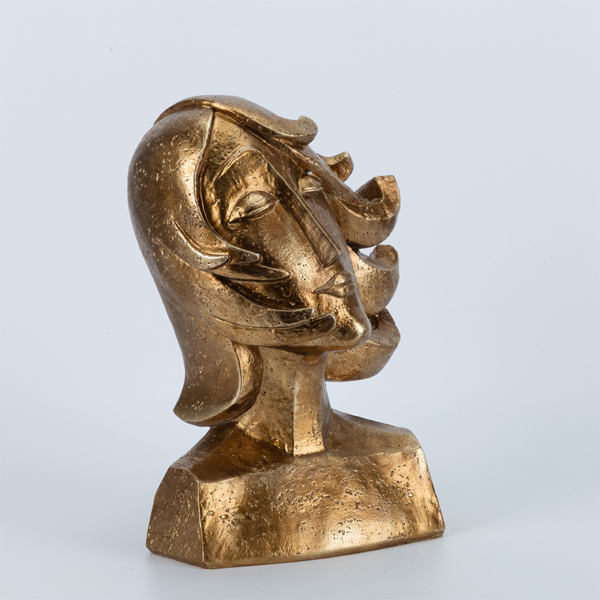 ΦΙΓΟΥΡΑ ΓΥΝΑΙΚΑ ΠΟΛΥΡΕΖΙΝ ΧΡΥΣΗ 19x14x26.8cm