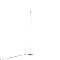 Φωτιστικο επιδαπεδιο μεταλλο led 23w 1610lm 3000k 180x1600mm μαυρο Arte Illumina linea