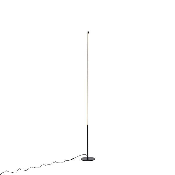Φωτιστικο επιδαπεδιο μεταλλο led 23w 1610lm 3000k 180x1600mm μαυρο Arte Illumina linea