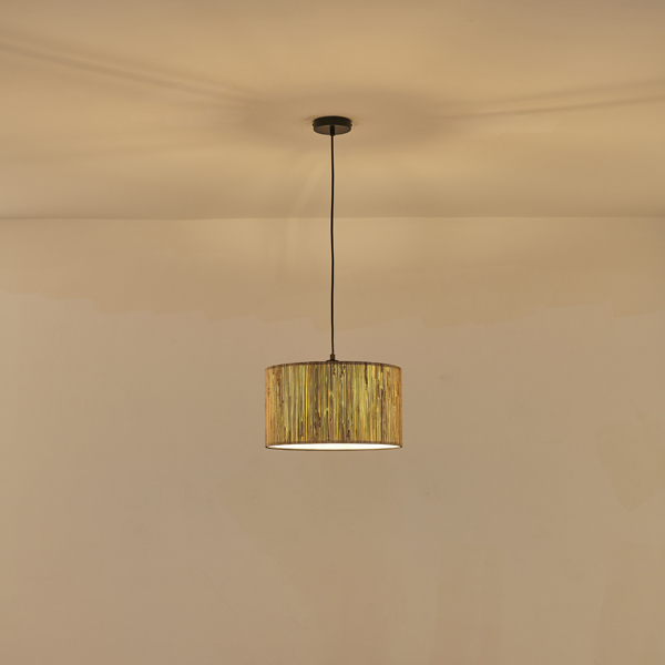 Φωτιστικο κρεμαστο pampas μονοφωτο 1xe27 max 15w φ350x1260mm μπεζ Arte Illumina aenon