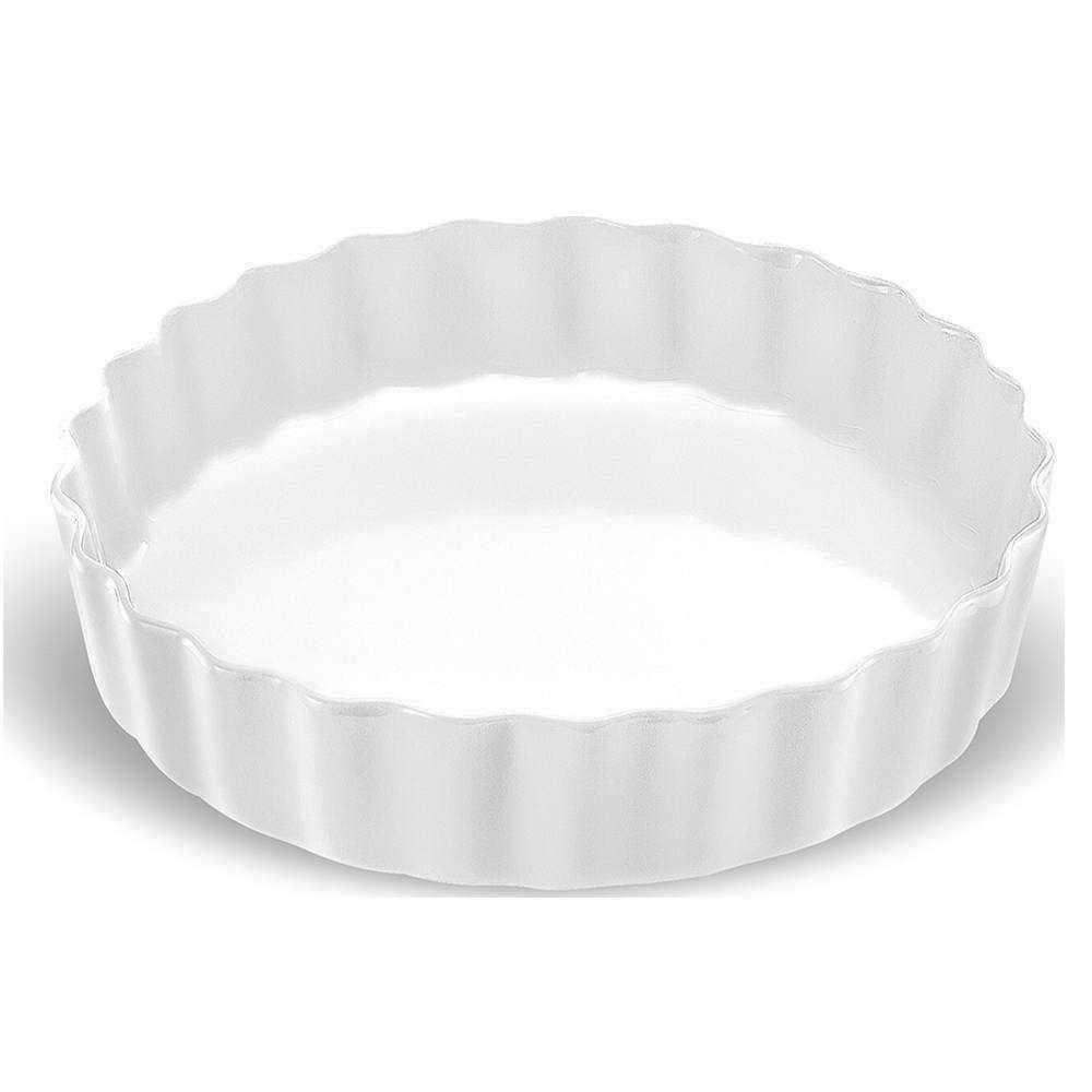 Φόρμα Τάρτας Πυρίμαχη Πορσελάνης Cryspo Trio "Bake It" 30.5cm Λευκή | 26.000.86 – Tart & Quiche Baking Dish - Box In Θεσσαλονίκη - 25ης Μαρτίου 111