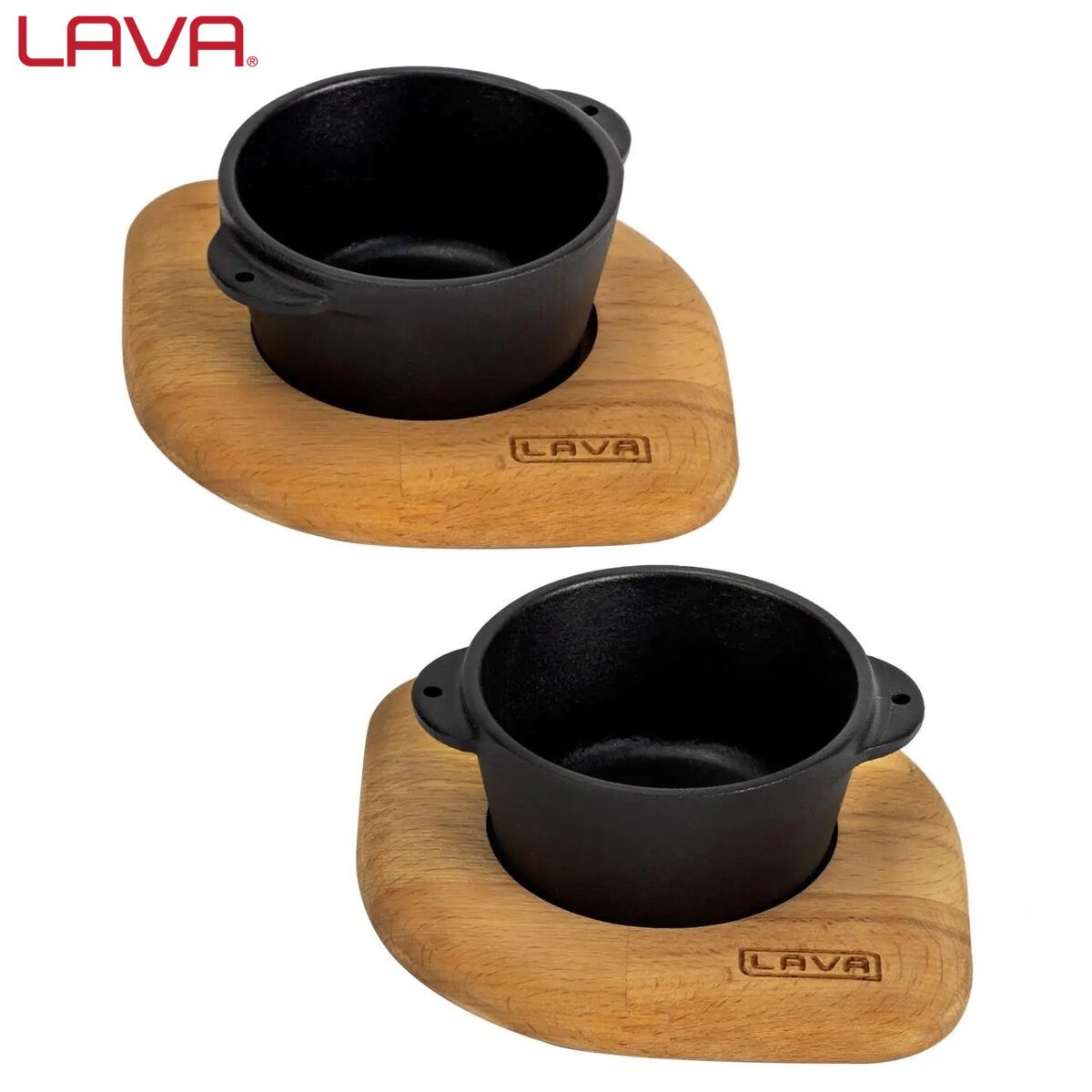 LAVA ΣΟΥΦΛΕ ΜΑΝΤΕΜΙ Ø8x11x4.5cm 150ml ΜΕ ΞΥΛΙΝΗ ΒΑΣΗ-Box in Thessaloniki