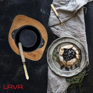 LAVA ΣΟΥΦΛΕ ΜΑΝΤΕΜΙ Ø8x11x4.5cm 150ml ΜΕ ΞΥΛΙΝΗ ΒΑΣΗ-Box in Thessaloniki