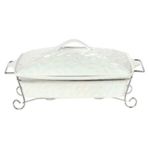 Cryspo Trio Punto Γάστρα Tετράγωνη από Πορσελάνη 38cm  6L | 26.000.57 - Box In Θεσσαλονίκη - 25ης Μαρτίου 111