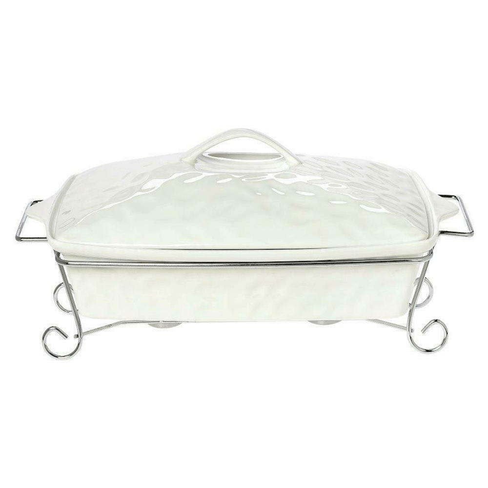 Cryspo Trio Punto Γάστρα Tετράγωνη από Πορσελάνη 38cm 6L | 26.000.57 - Box In Θεσσαλονίκη - 25ης Μαρτίου 111