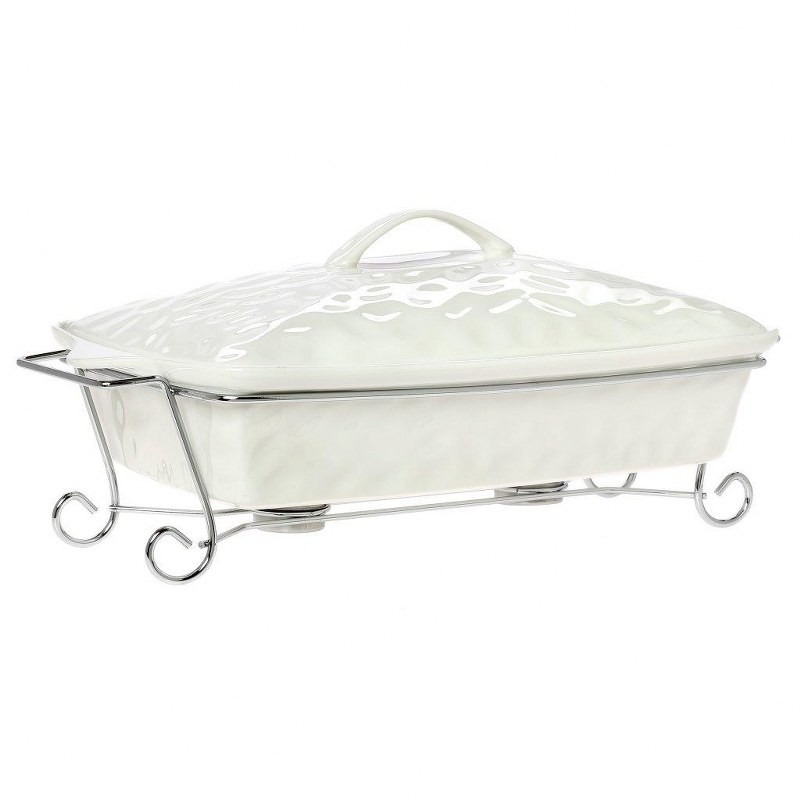 Cryspo Trio Punto Γάστρα Ορθογώνια από Πορσελάνη 43cm 26.000.56 - Box In Θεσσαλονίκη - 25ης Μαρτίου 111