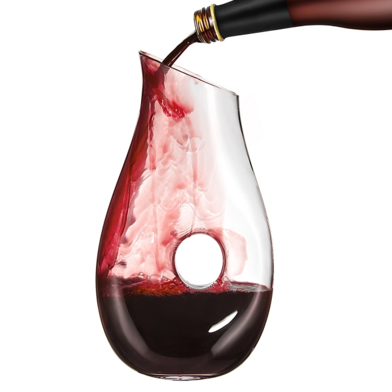 Cryspo Trio Κρυστάλλινη Καράφα Κρασιού 1400ml | 52.000.01 – Crystal Wine Decanter - Box In Θεσσαλονίκη - 25ης Μαρτίου 111