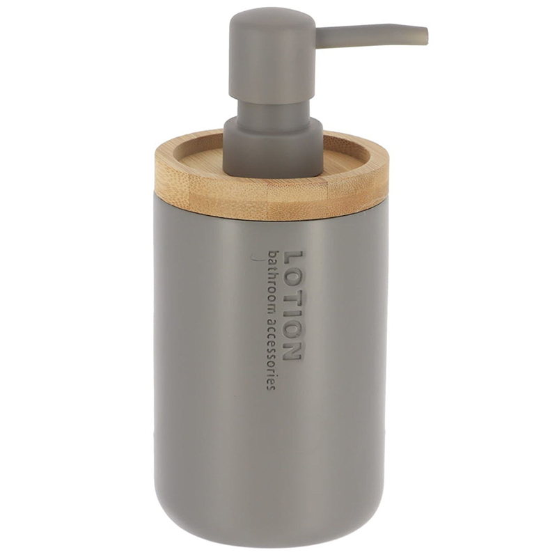 Dispenser polyresin γκρι με bamboo - Box In Θεσσαλονίκη - 25ης Μαρτίου 111