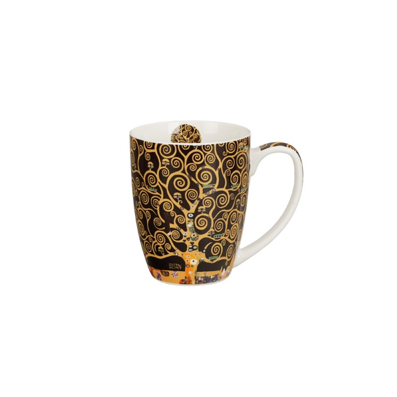 Duo Κούπα Classic 360ml "Tree of Life Brown" Gustav Klimt από Πορσελάνη | 070.957102 – Art Gallery Collection Mug - Box In Θεσσαλονίκη - 25ης Μαρτίου 111