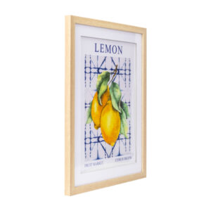 S/3 ΠΙΝΑΚΕΣ ΜΕ ΠΛΑΙΣΙΟ ΦΡΟΥΤΑ ΠΟΛΥΧΡΩΜΟΙ 40x50cm