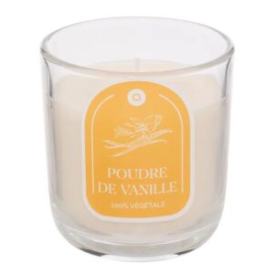 Αρωματικό Κερί Vanilla σε Γυάλινο Ποτήρι 210g Ø8.3xH9cm | 07.207012Α - Box In Θεσσαλονίκη - 25ης Μαρτίου 111