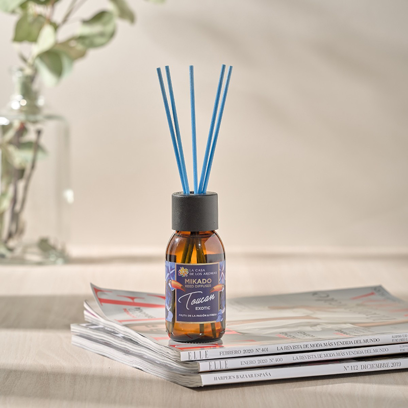 Αρωματικό χώρου "Passion Fruit & Strawberry " με οικολογικά γαλάζια sticks 95ml 08.049713 - Box In Θεσσαλονίκη - 25ης Μαρτίου 111