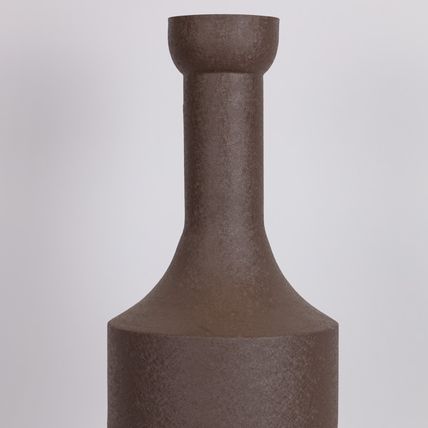 ΒΑΖΟ ΜΕΤΑΛΛΙΚΟ ΚΑΦΕ 23x23x72cm