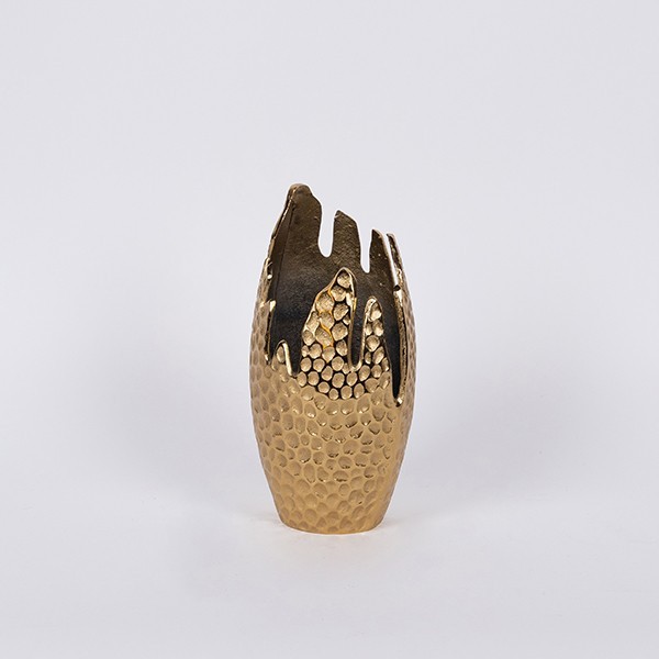 ΒΑΖΟ ΜΕΤΑΛΛΙΚΟ ΧΡΥΣΟ 15x13x29.5cm